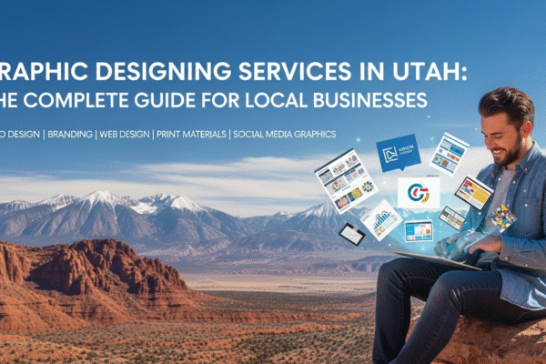 Professional graphic design services in Utah for businesses