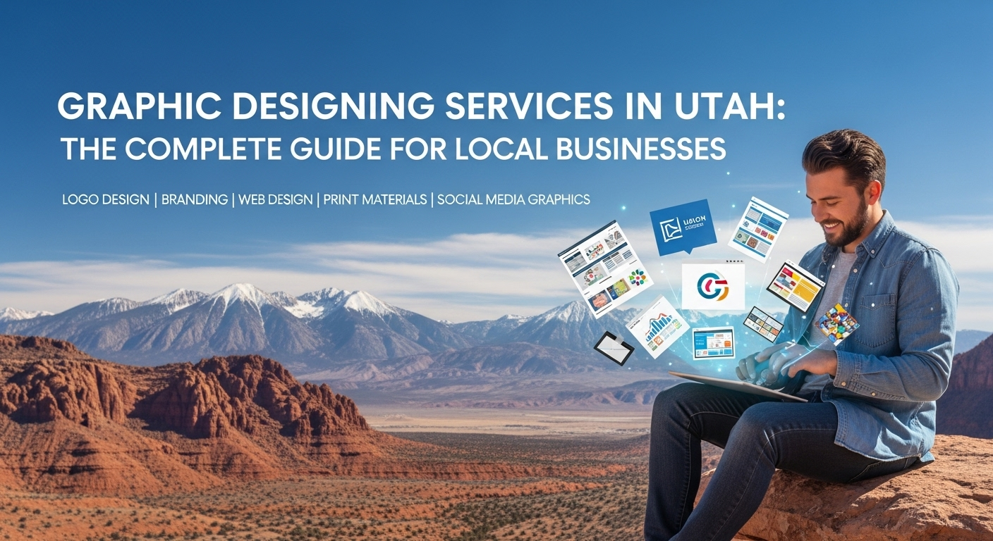 Professional graphic design services in Utah for businesses