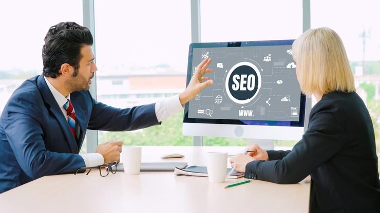 Small business owner in Utah using SEO to grow online presence