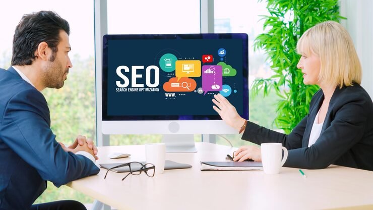 Small business owner in Utah using SEO to grow online presence