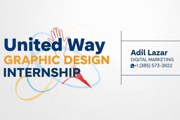 United Way Graphic Design Interns collaborating on creative community impact projects