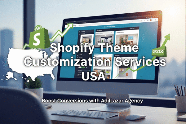 Custom Shopify theme design and development by AdilLazar Digital Marketing Agency USA
