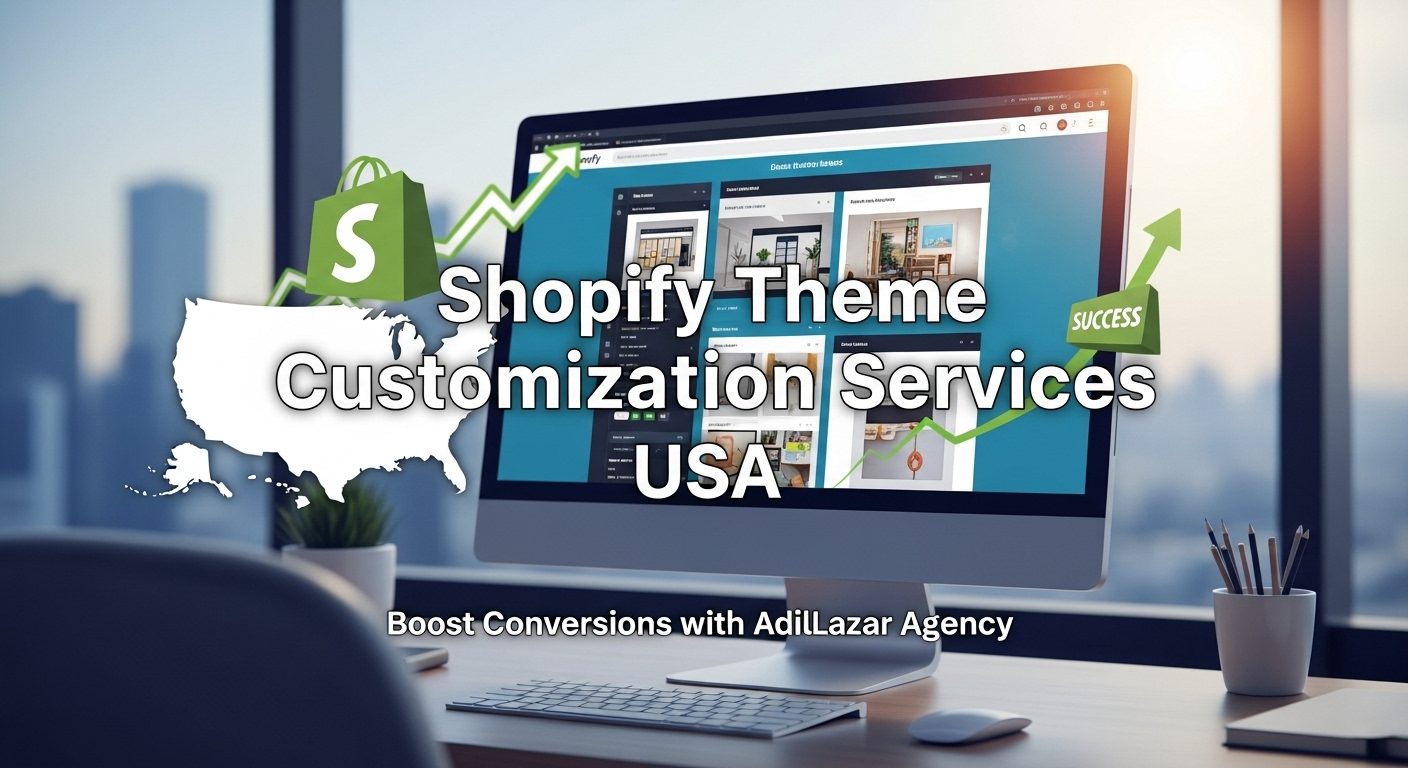 Custom Shopify theme design and development by AdilLazar Digital Marketing Agency USA