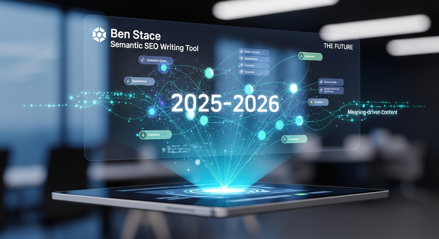 Ben Stace Semantic SEO Writing Tool: The Future of Meaning-Driven Content in 2025-2026