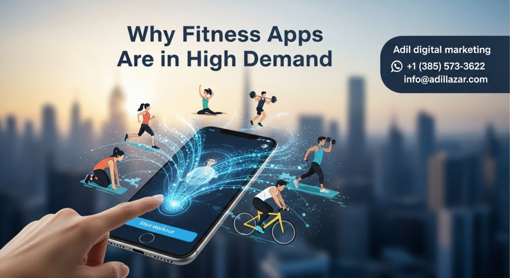 Fitness App Development Company USA – AdilLazar Digital Marketing