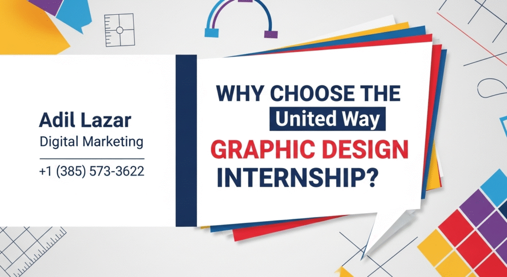 United Way Graphic Design Interns collaborating on creative community impact projects