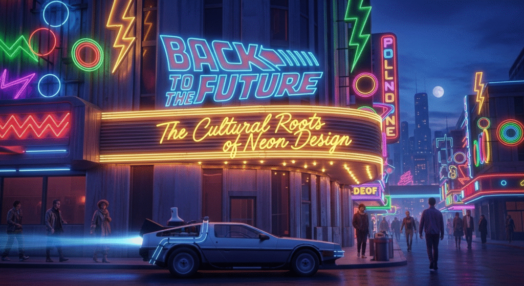 Back to the Future: The Cultural Roots of Neon Design